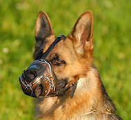 Dog muzzle deals for german shepherd